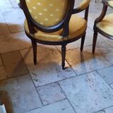 Pair of Louis XVI style armchairs