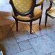Paire de fauteuils style louis XVI