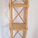 Bamboo wall shelf