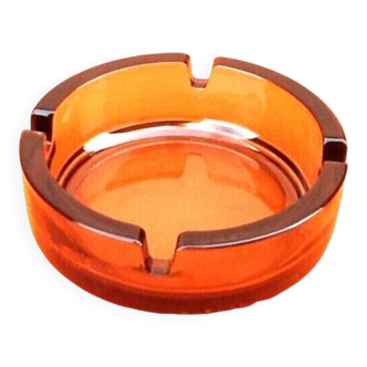 1970s Smoked glass ashtray France