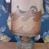 3 cermal vintage lamps