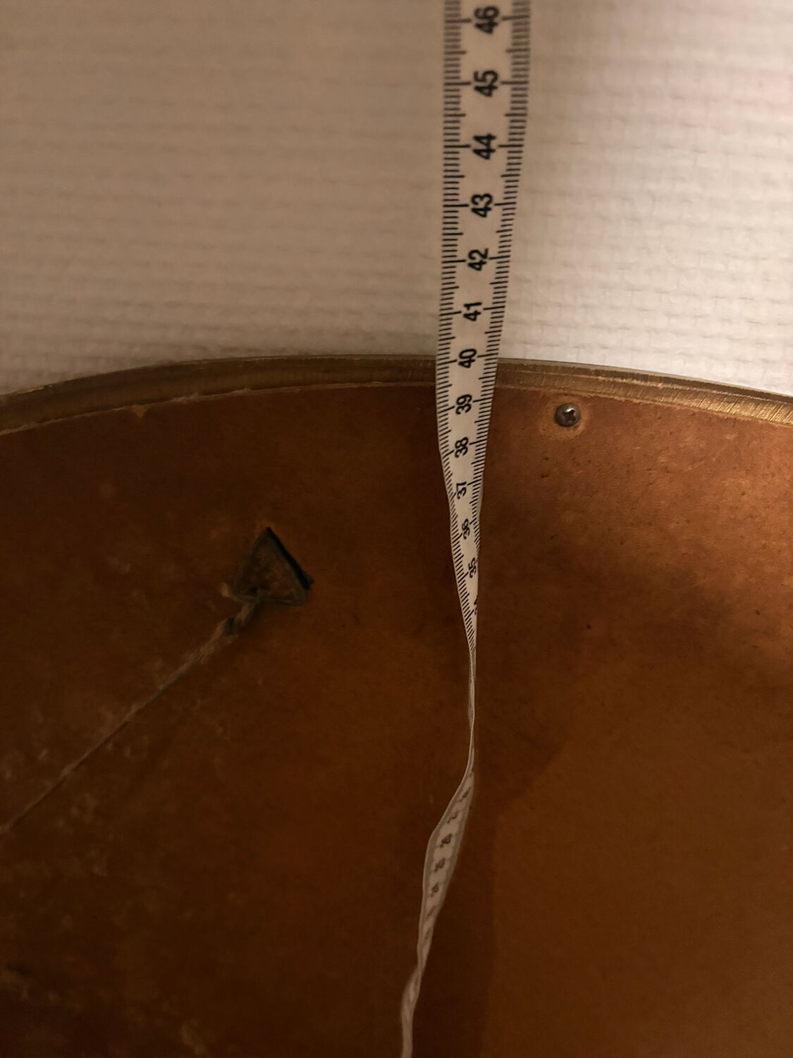 Antique Oval Round Golden Mirror in Wood Louis XVI Style Rocaille Pediment