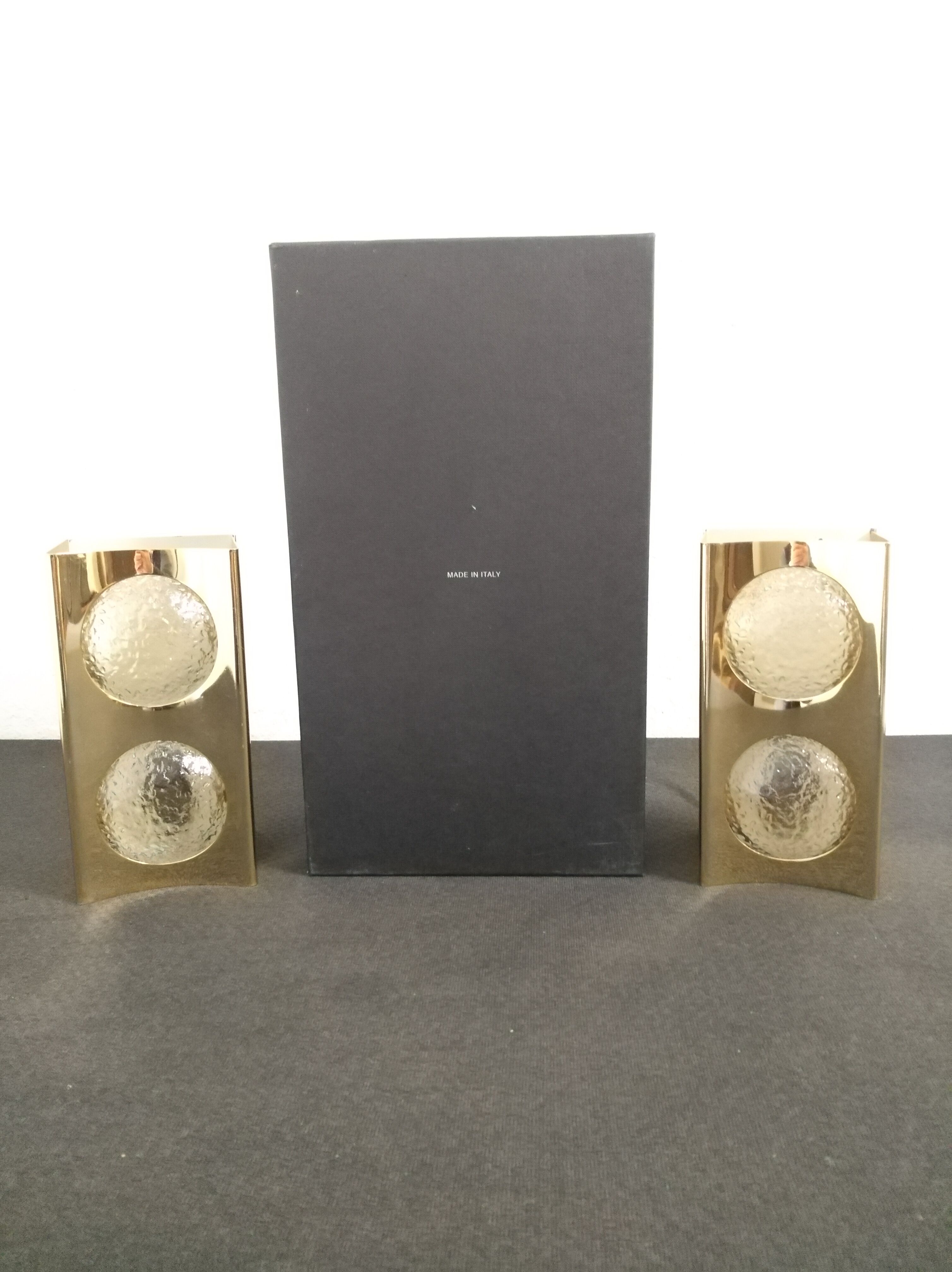 Pair of wall sconce 70s