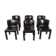 Model 4875 chairs by Carlo Bartoli for Kartell, 1970s