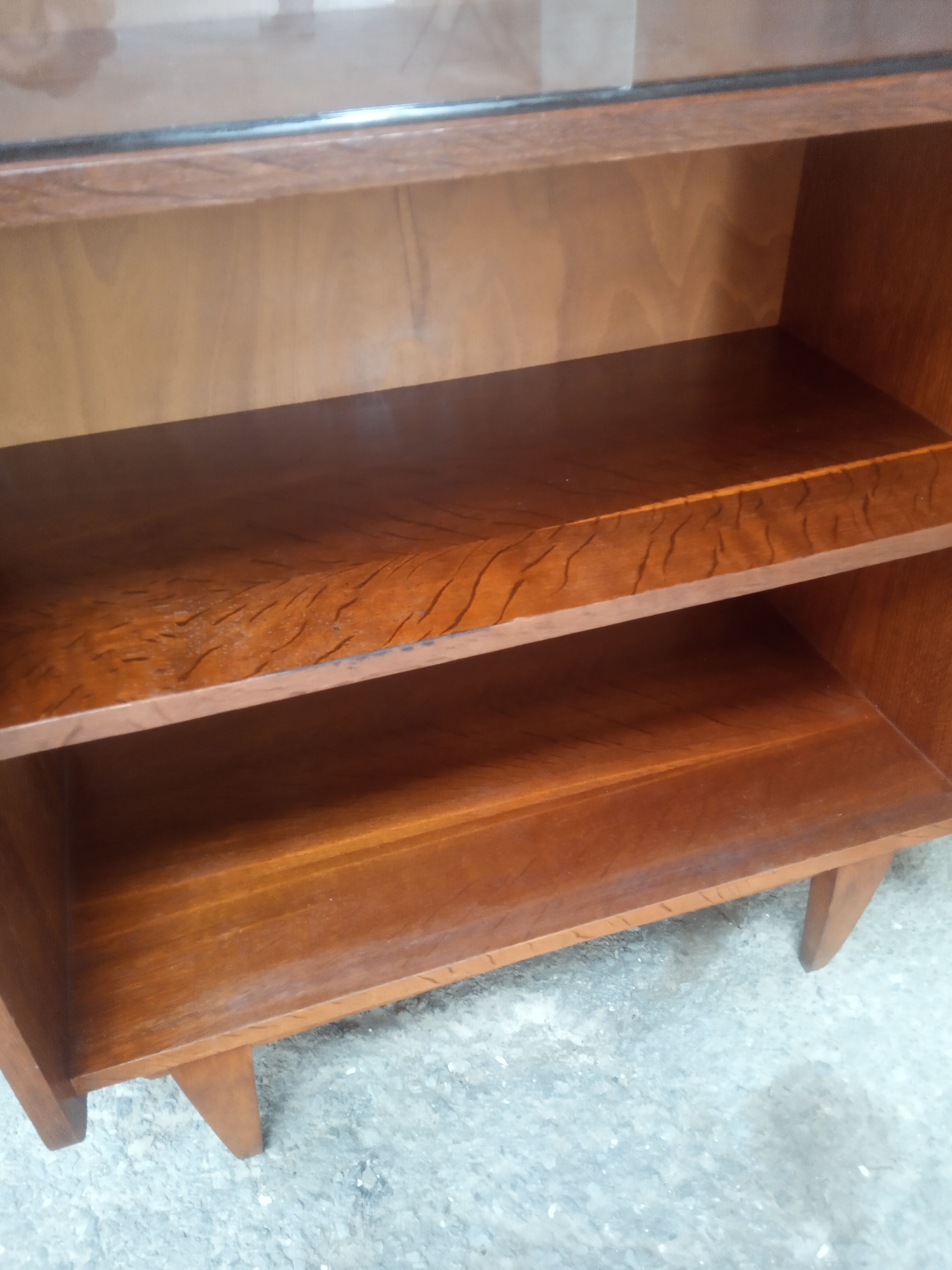 Bookcase furniture 50s