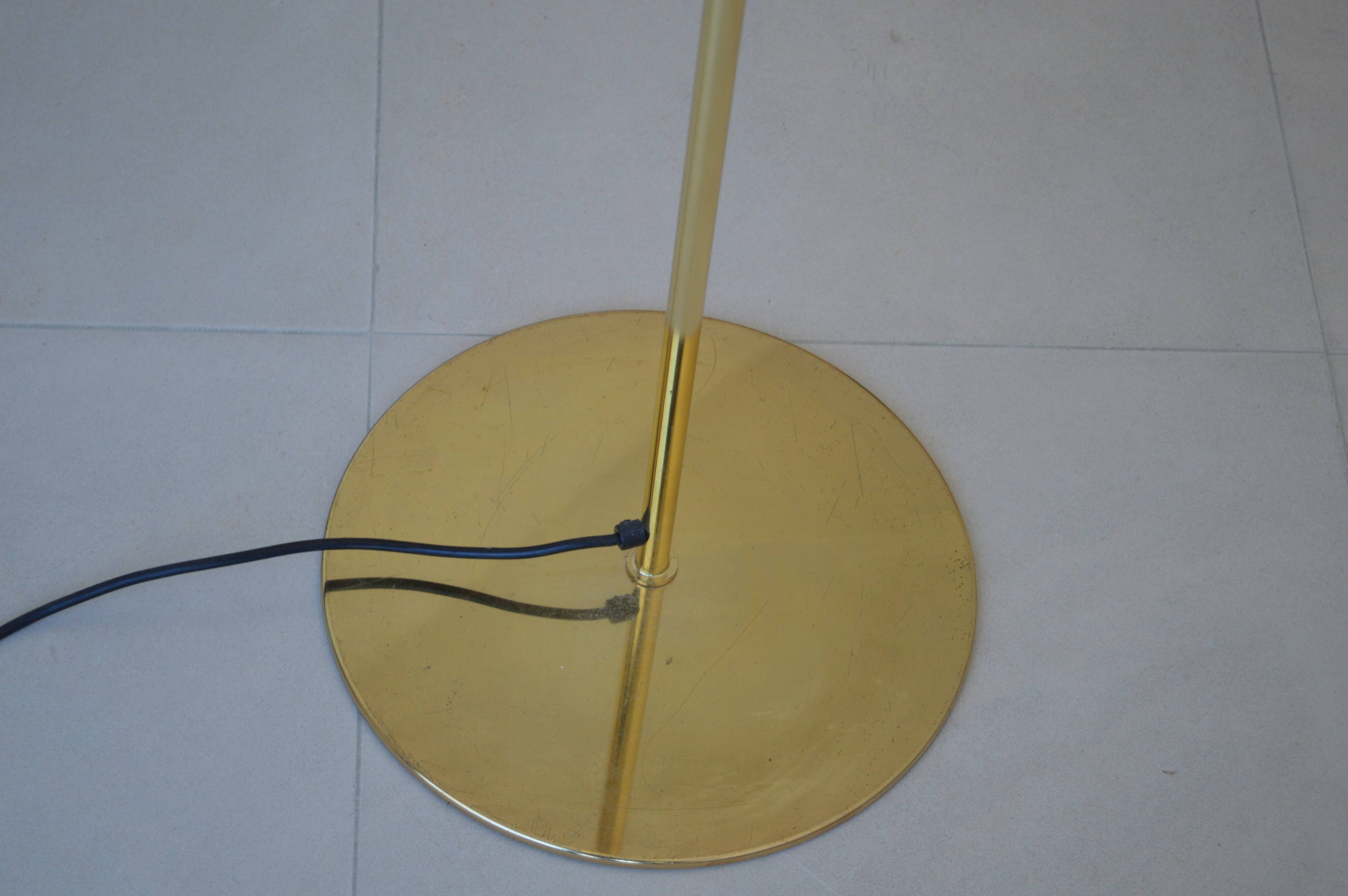 Magnificent halogen floor lamp by Holtkötter.