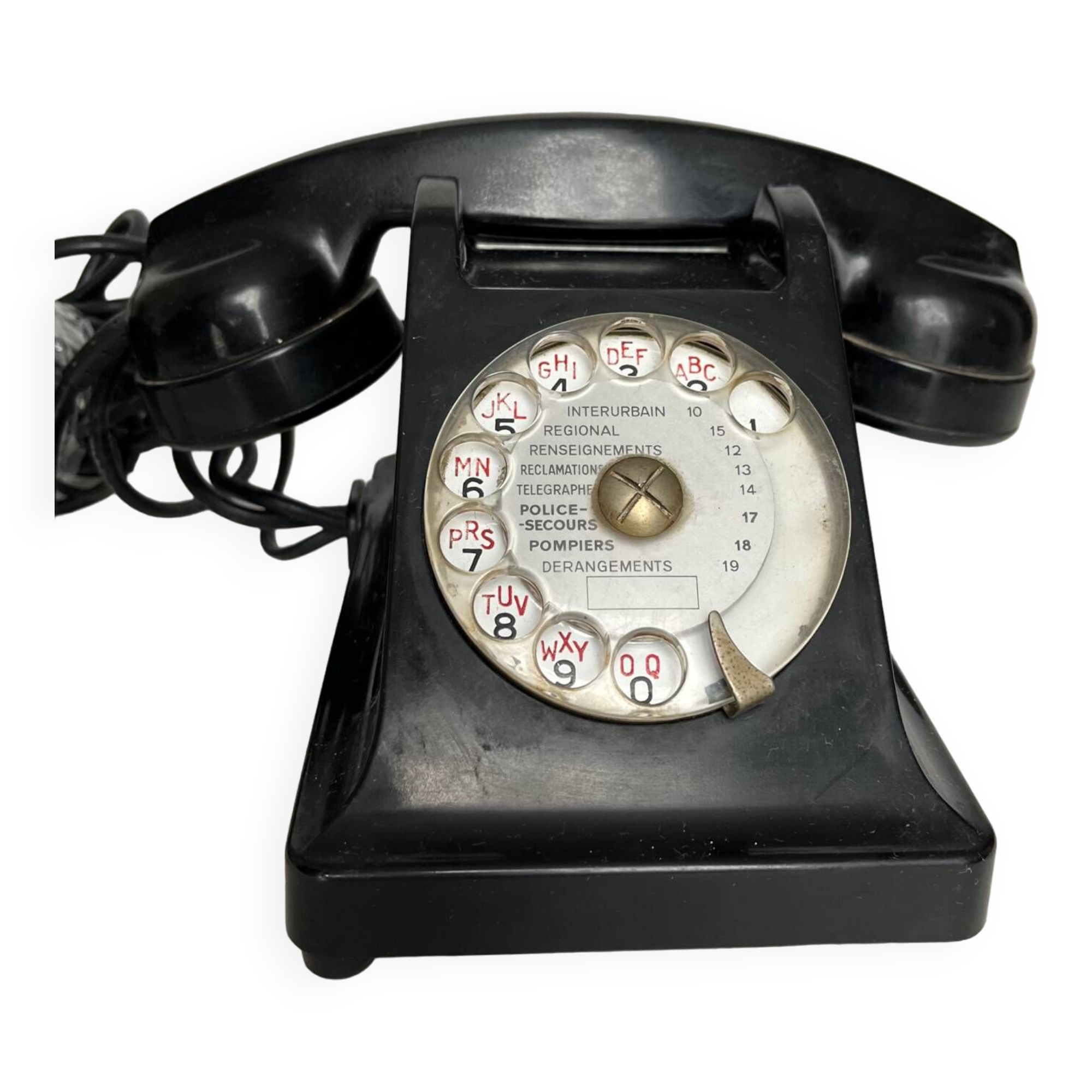Old Bakelite telephone