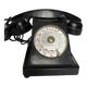 Old Bakelite telephone