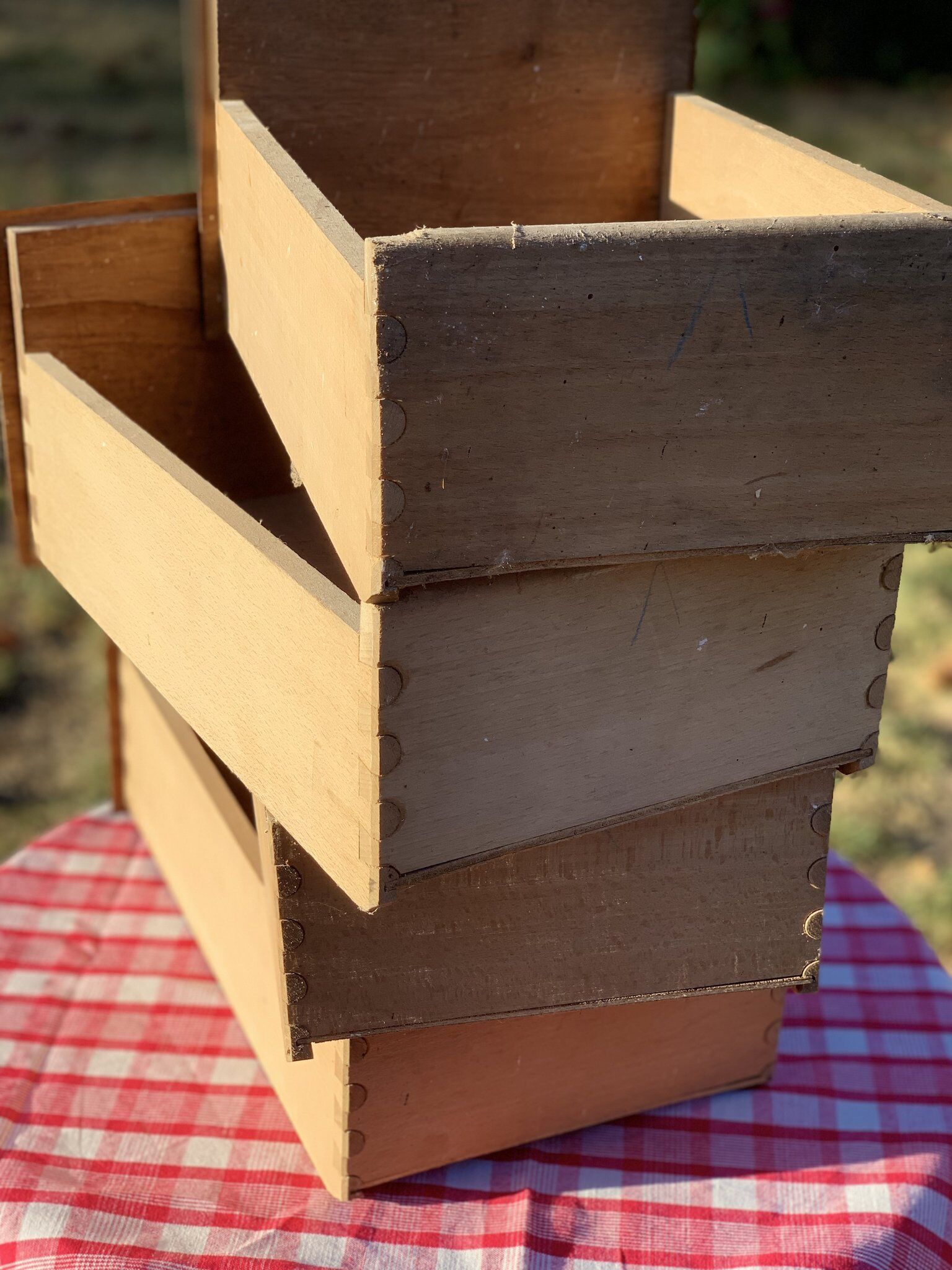 Old craft furniture drawers