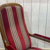 Late 19th century Voltaire armchair in beech