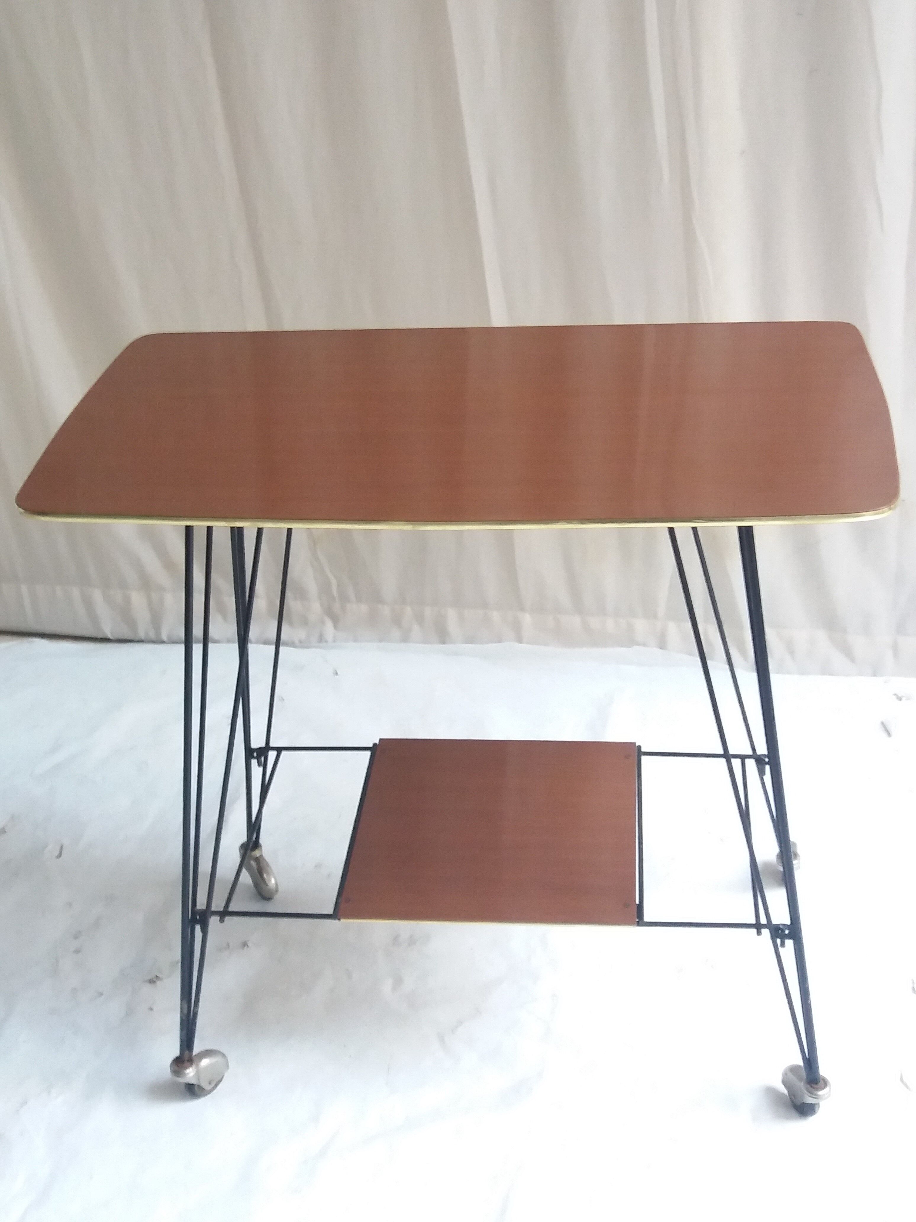 Vintage desserte of annees 60