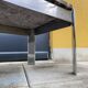 Vintage coffee table 70s marble top & chrome legs