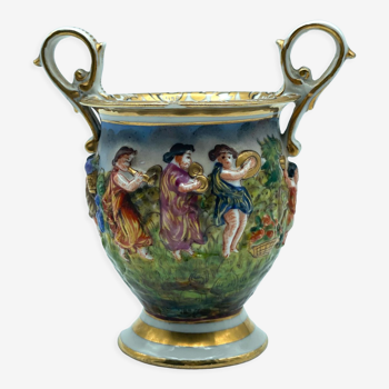 Vase miniature capodimonte