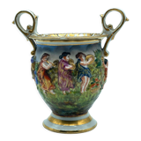 Miniature vase capodimonte