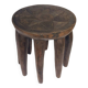 Large Nupe Stool 8 feet 50 cm – Solid wood tribal sculpture, piece