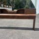 Art Deco Console Headboard in Walnut Veneer – 1930s
