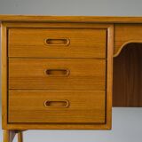 Mid-Century Danish Teak Desk by Svend Åge Madsen for Sigurd Hansen, 1950s