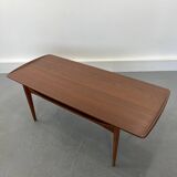 Teak Coffee Table by Tove and Edvard Kindt-Larsen for France & Son, Denmark, 1960s
