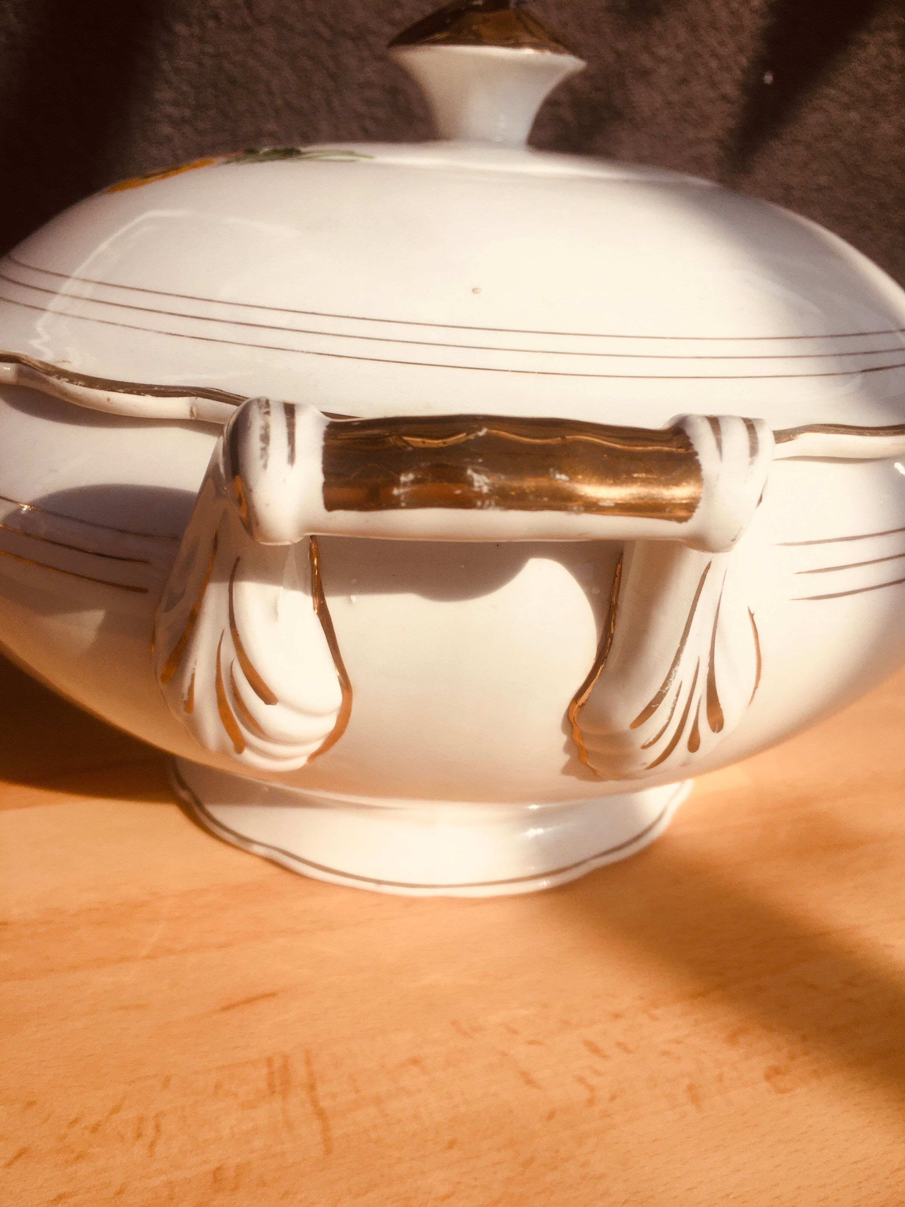 Digoin Sarreguemines soup dish