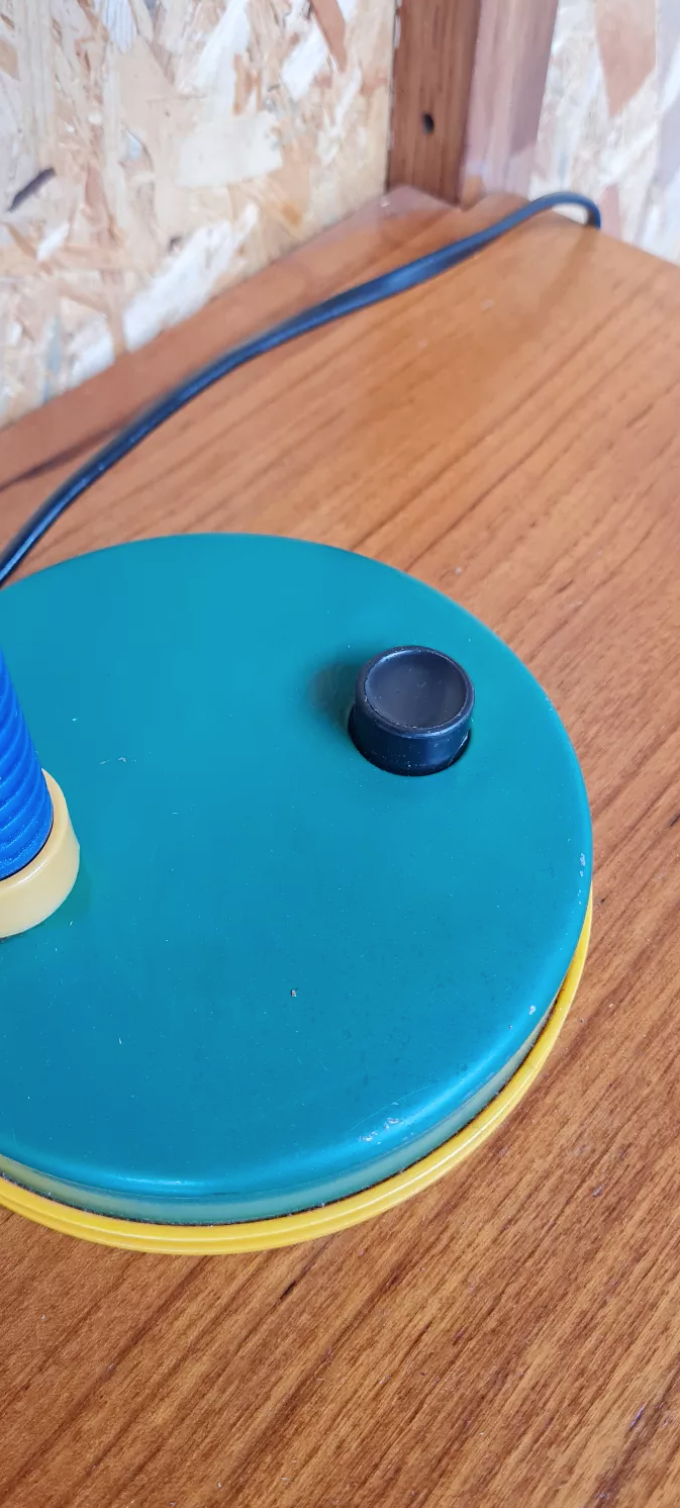 Table lamp primary color 1980