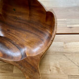 Plat en bois artisanal