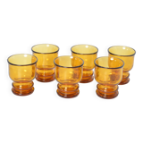 Verres ambrés Pernod