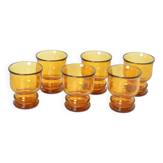 Verres ambrés Pernod