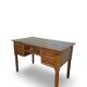 Italian pine wood centre writing desk from the 1960s, a reproduction o