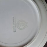 Moulin des loups red checkered dish