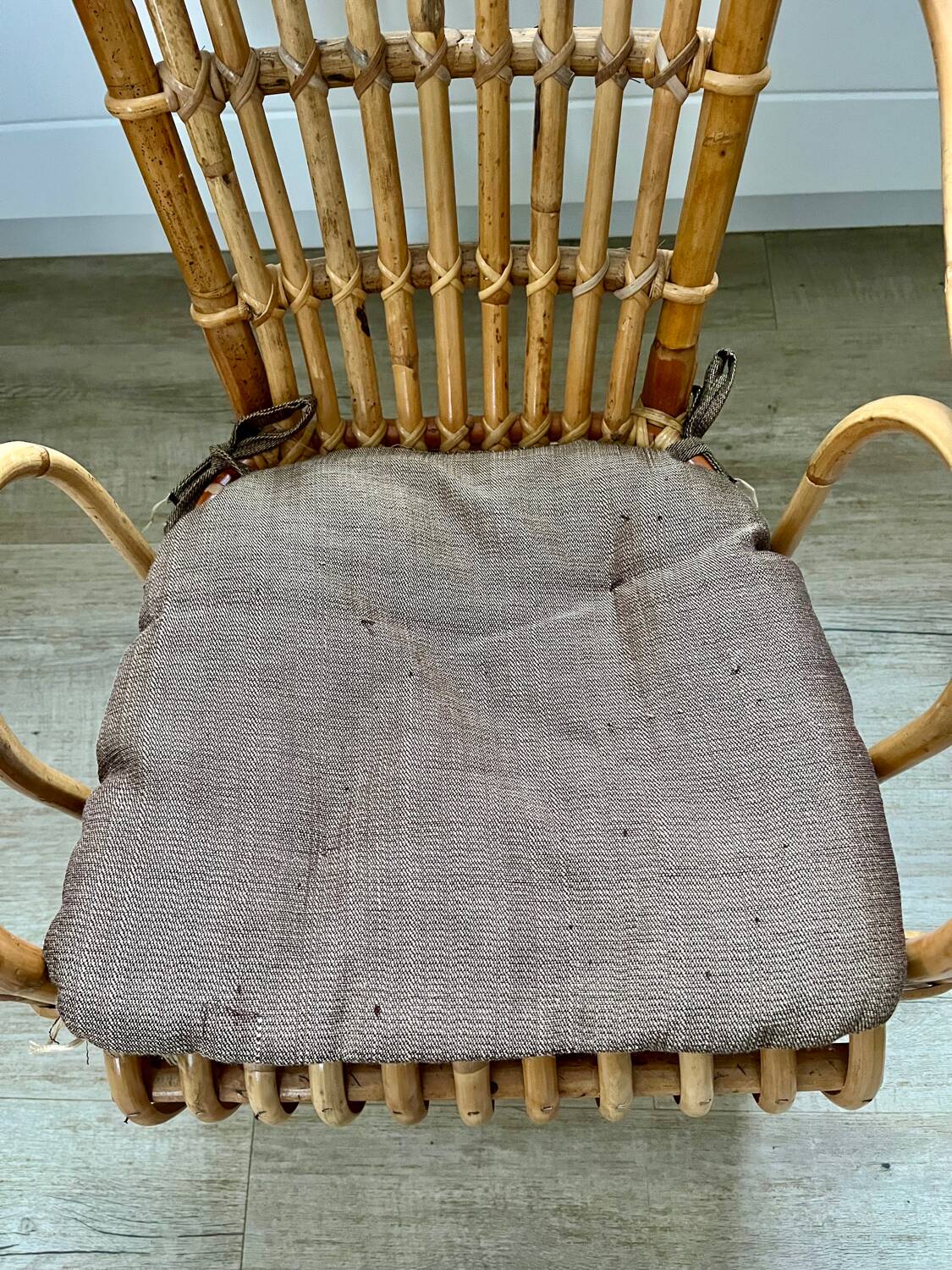 Child's rattan armchair