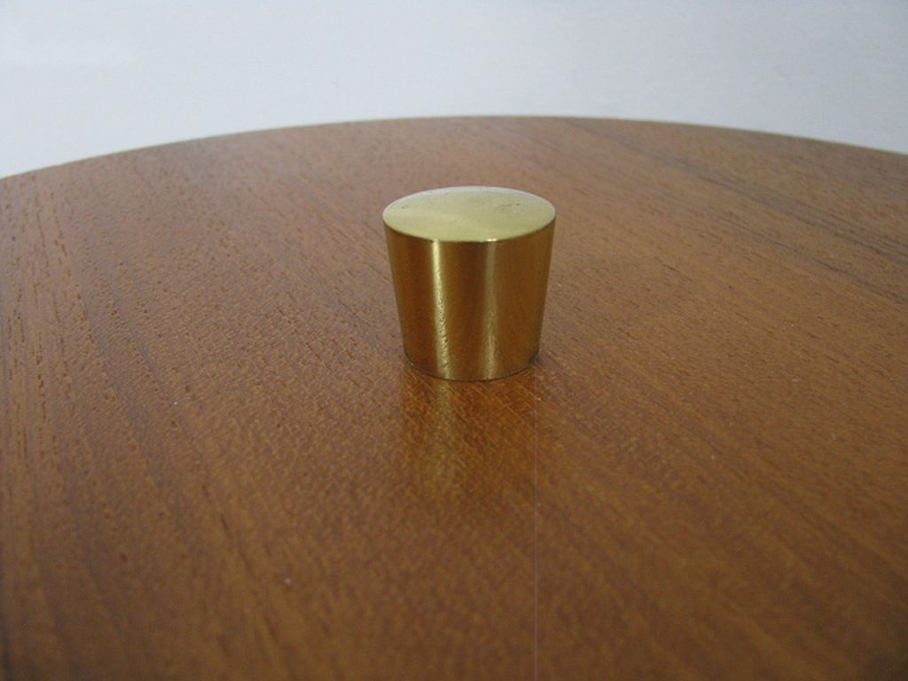 Mid century sewing box with / asystent / Service platform  teak 1960/70s