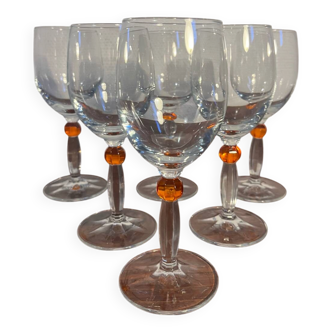 Verre à pied eau vin
