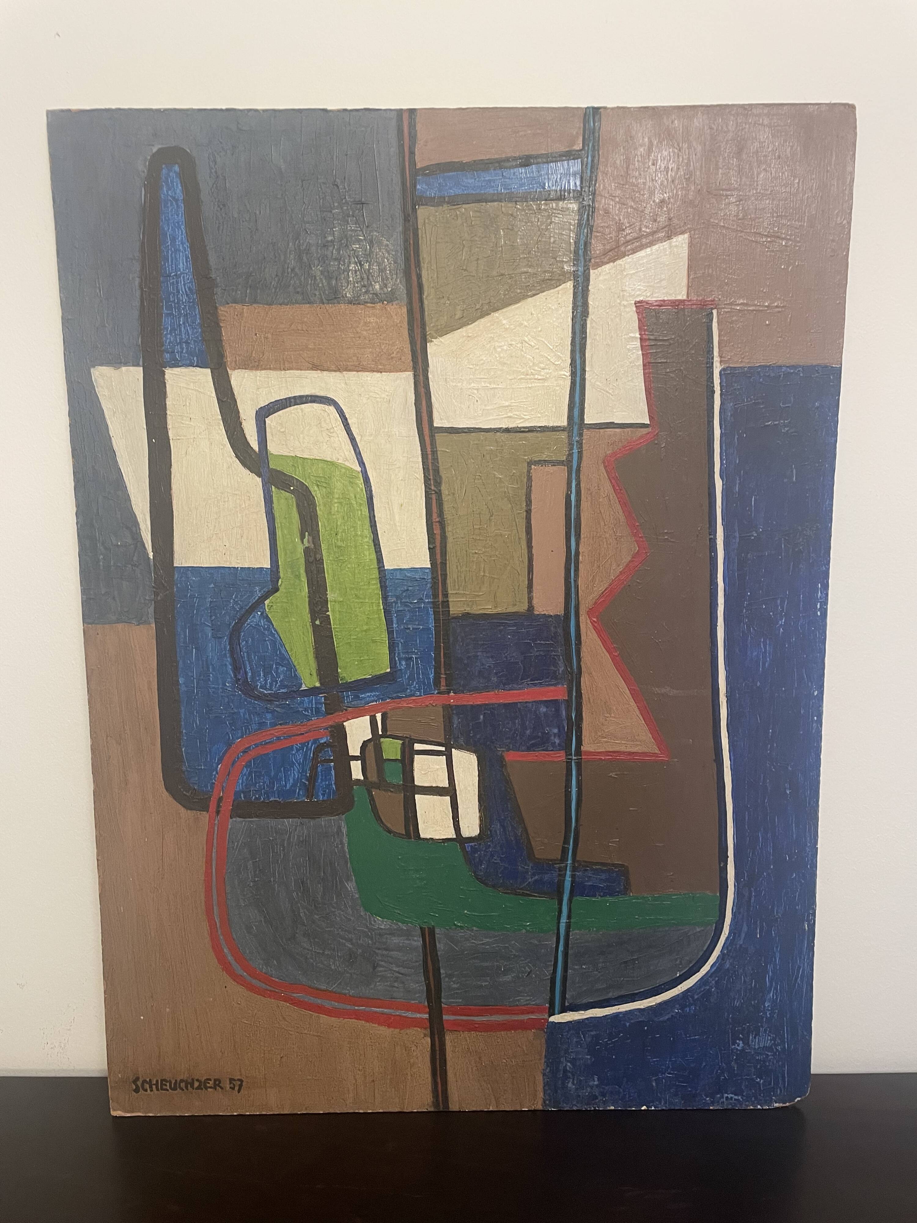 Modern painting Scheuchzer