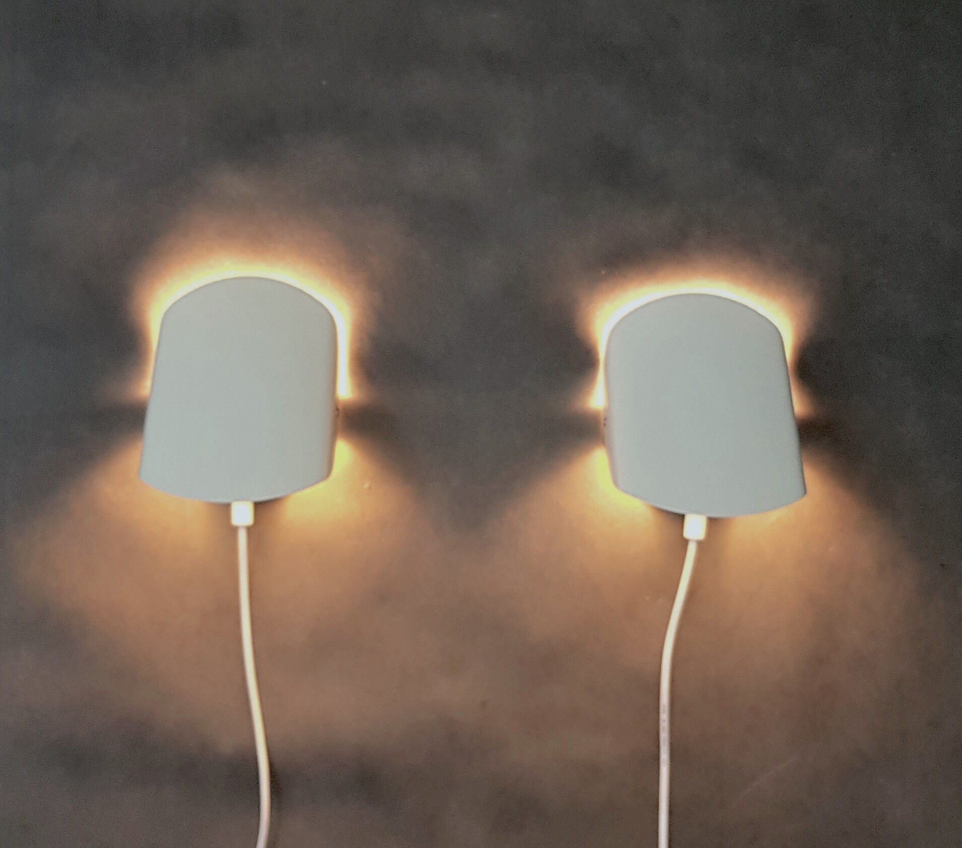 Two adjustable wall lights by lyfa