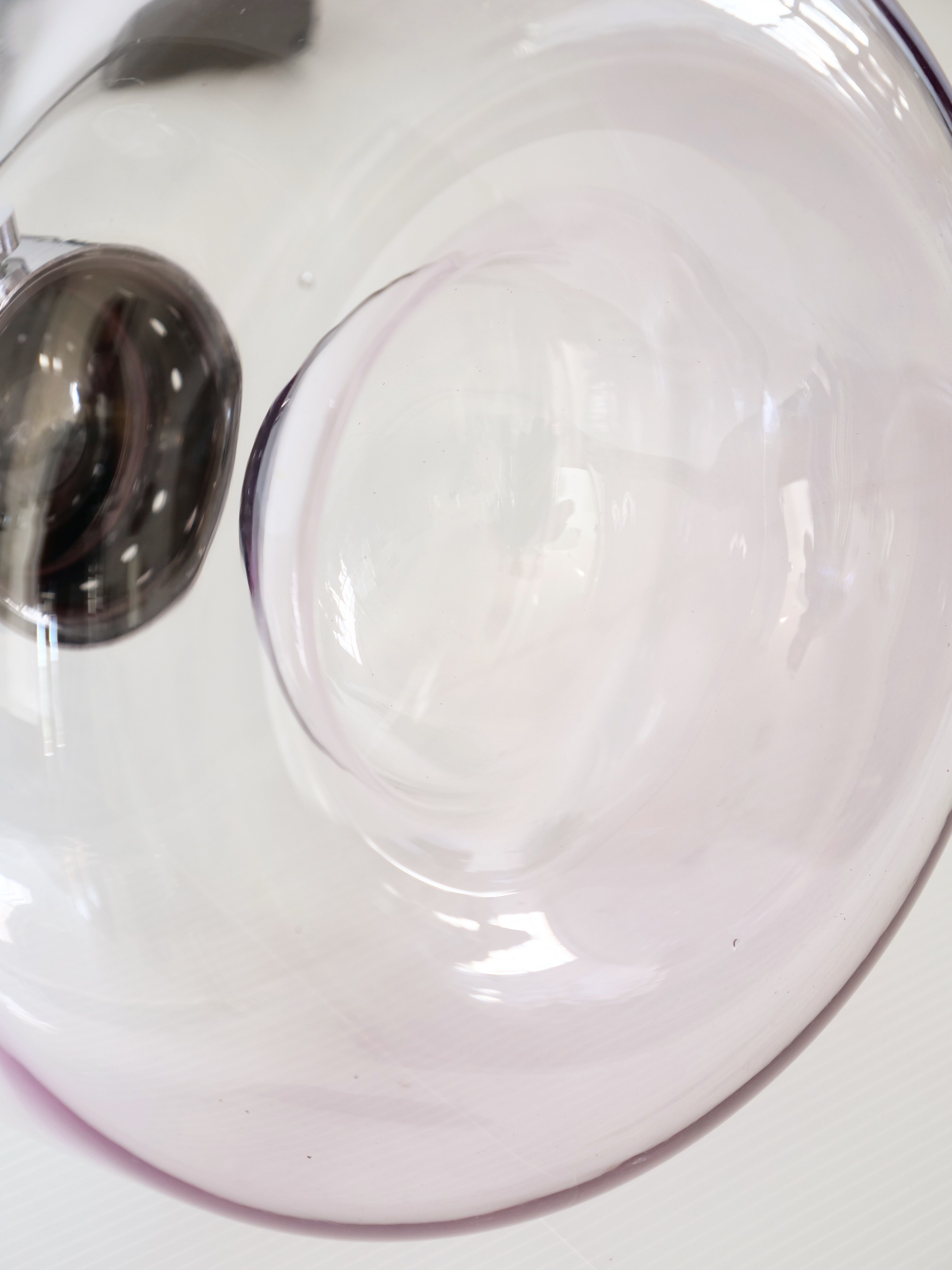 Organically shaped suspension glashütte limburg 1970