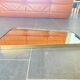 Trapezoidal vintage mirror