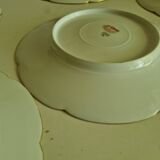 Lot of 11 Porcelain Dinner Plates Plus Presentation Dish Manufactured