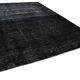 Tapis persan surteint noué à la main 289 cm x 402 cm tapis en laine noire