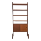 Teak shelving unit, Vintage Scandinavian 1960s