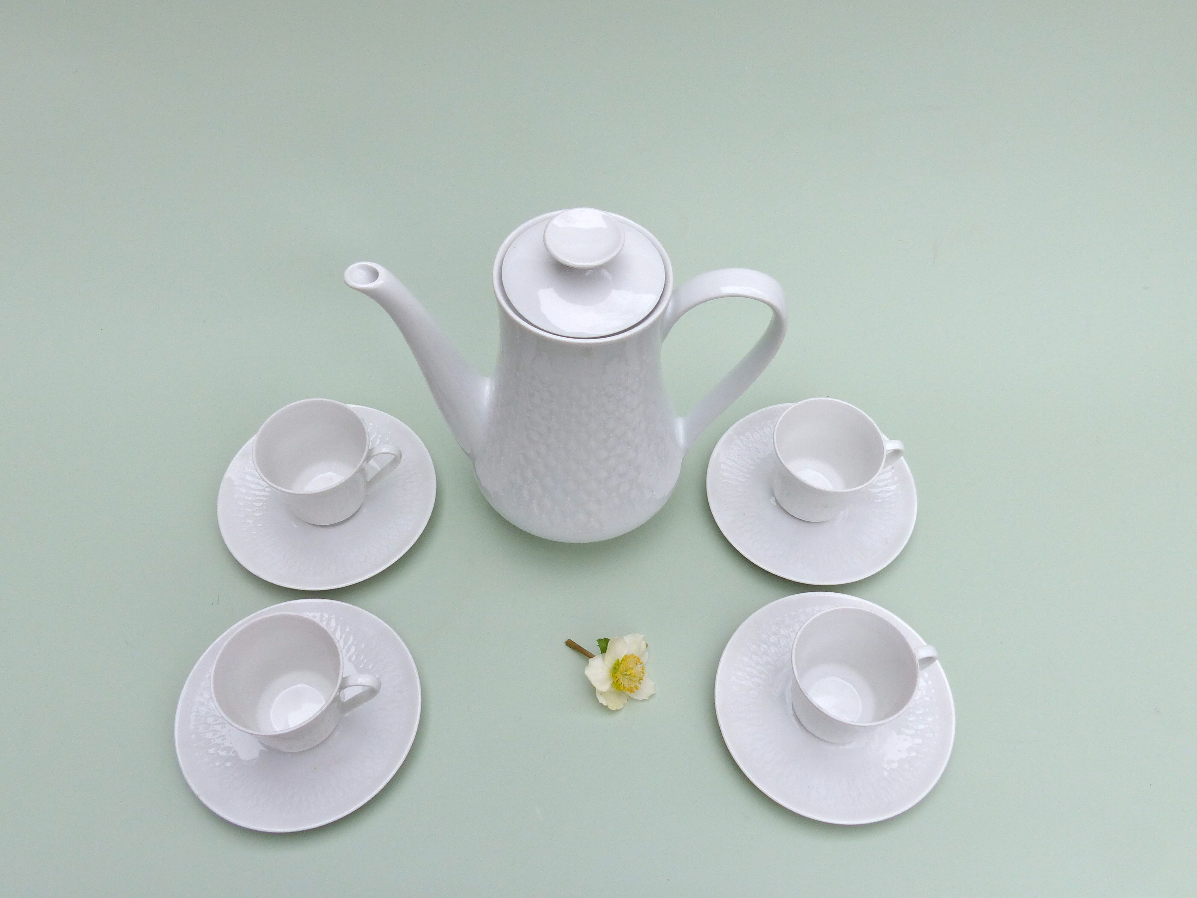 Coffee set porcelain vintage Winterling 9 pcs