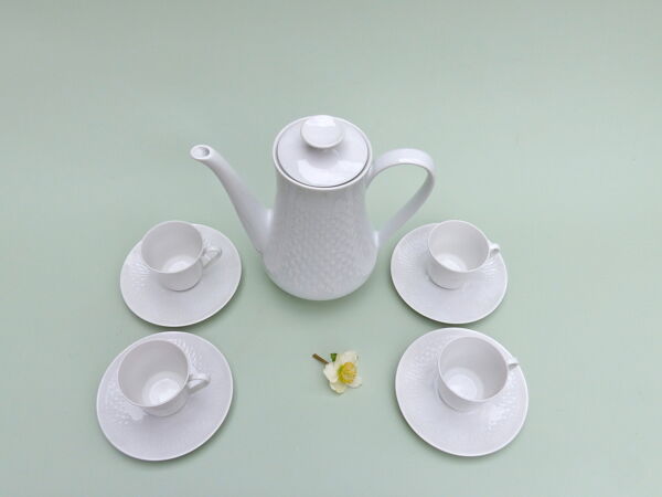 Service à café porcelaine vintage Winterling 9 pcs