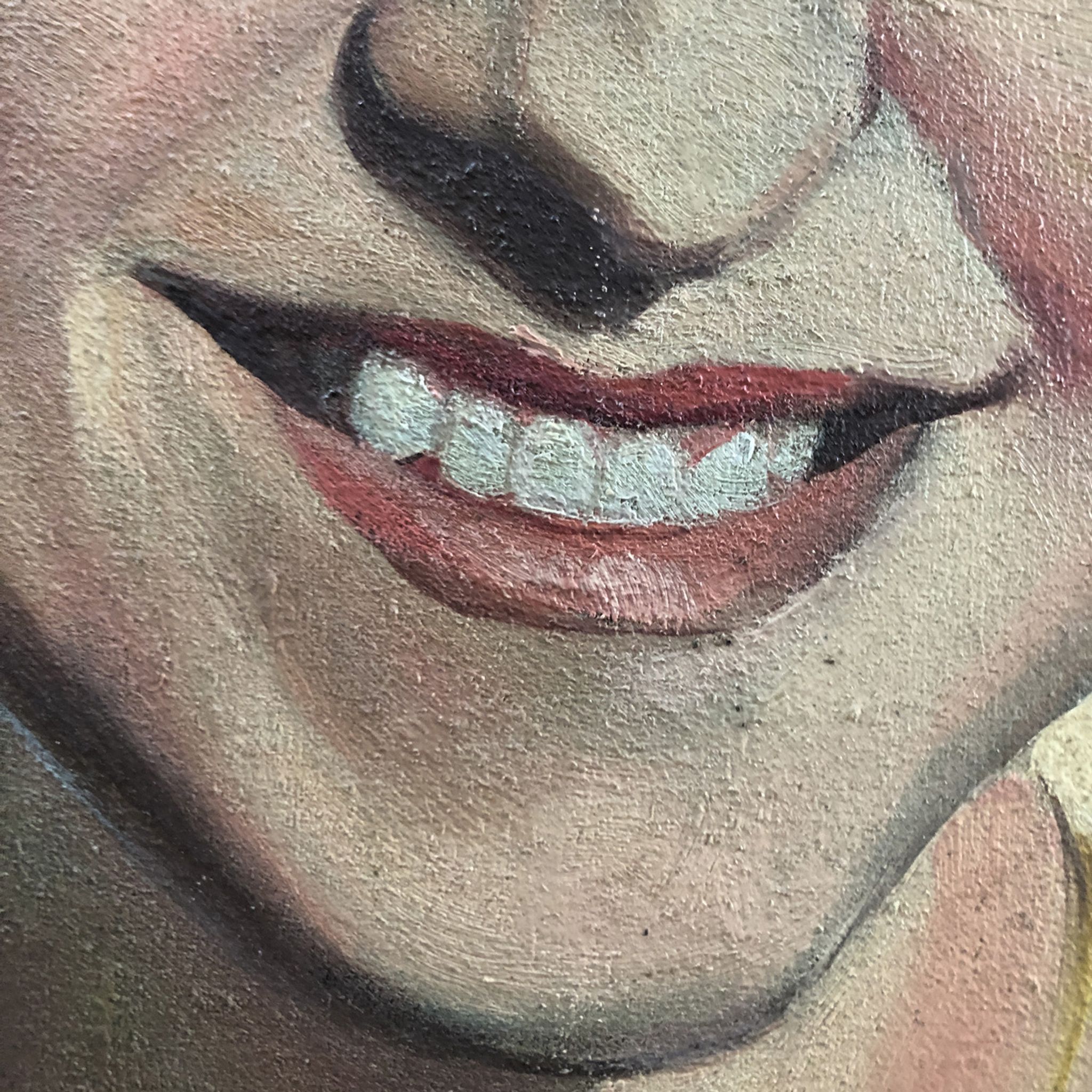 Painting "The young woman of 1946"