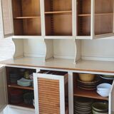 BUFFET WITH GRANGE BRAND WOODEN SHOWCASE