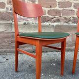 Pair of vintage bistro chairs imitation 1960