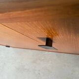 Storage unit module A (B) in Scandinavian teak from the 60s