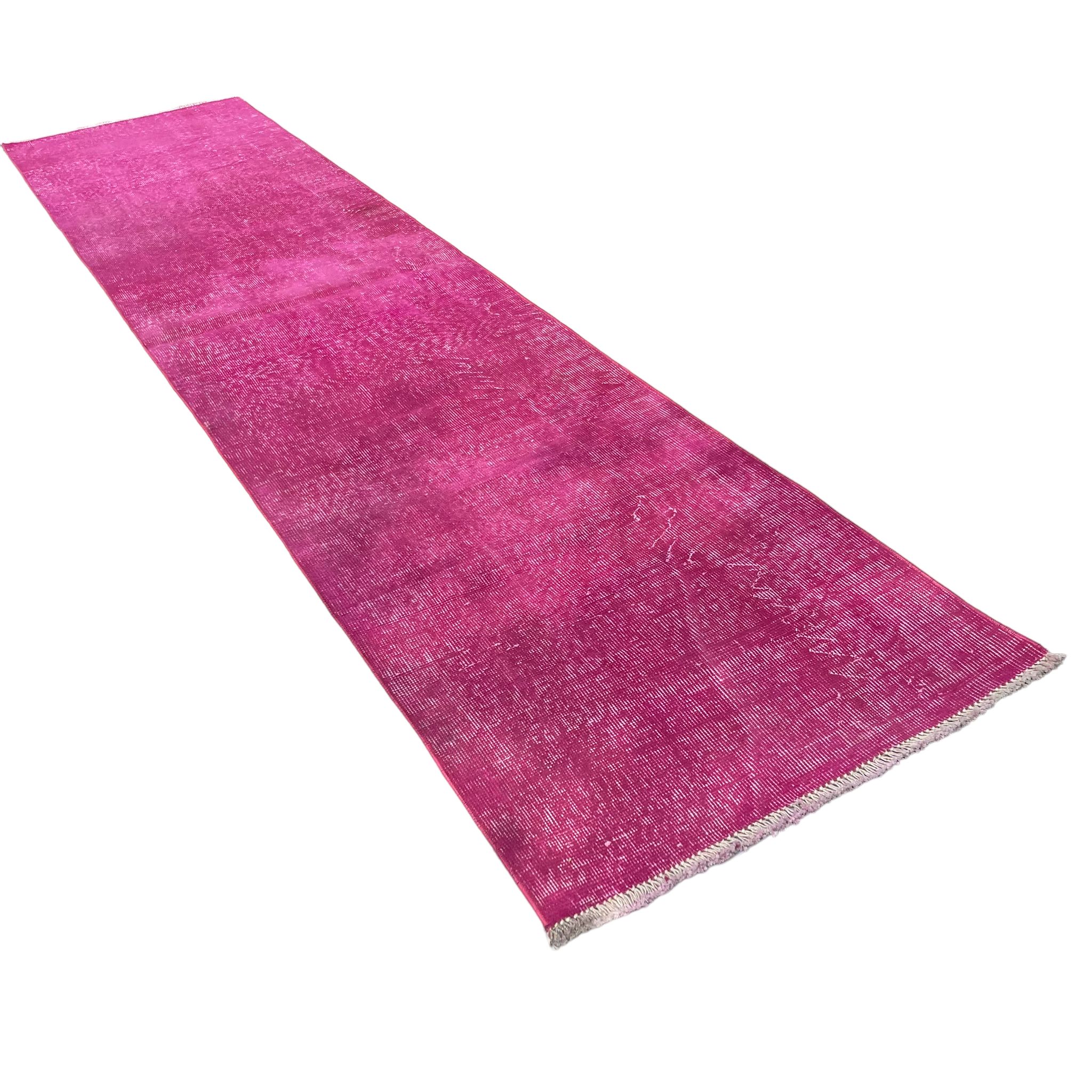 Tapis turc vintage vieilli