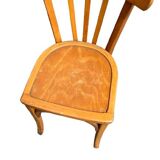 Set of six bistro chairs