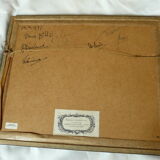 Gravure anglaise ancienne comté cheshire