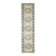 Vintage Turkish Oushak Handmade Wool Cotton Beige Runner 74x285