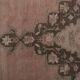 Vintage Turkish hallway rug 91x667 cm